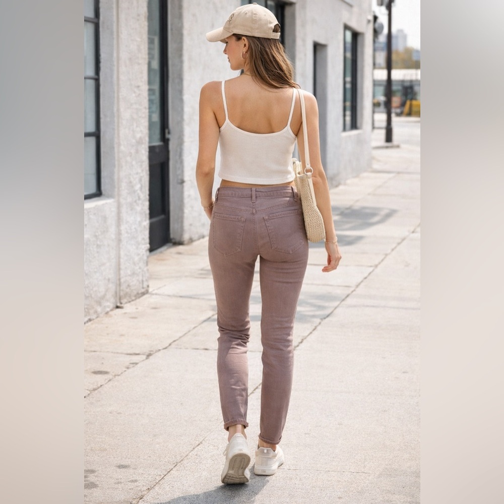 J Brand Brown Skinny Leg Denim in Portobello | Size 23 - Picture 2 of 11